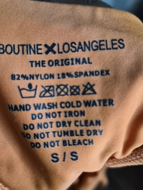 Boutine LA Burnt Orange Radar One-Piece Swimsuit Sz S - Picture 6 of 6